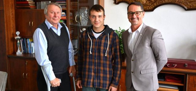 Václav Milík na pardubické radnici
