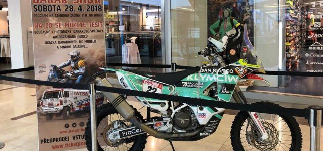 Prezentace DAKAR SHOW v PALÁCI Pardubice